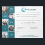 Editable Endodontics Referral Appointment Notepad<br><div class="desc">This referral notepad can be edited to fit the needs of your Endodontic office or Dental office. There is plenty of space for referral info, appointment date & time, as well as checkboxes for the referral needs. Replace the logo and text colors to match your brand! There is also space...</div>