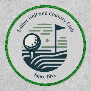 Editable Golf and Country Club Patch