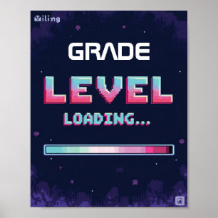 Editable “Grade Level Loading” Poster