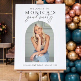 Editable Graduation Welcome Sign Template Personal