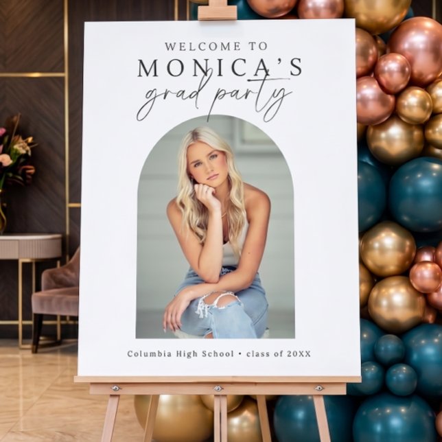 Editable Graduation Welcome Sign Template Personal (Creator Uploaded)