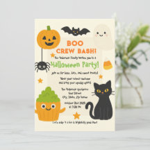 Editable Halloween – Little Monster Bash -