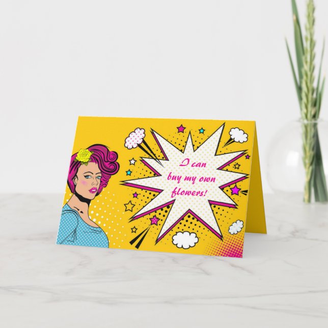 Editable Happily Divorced Card (Front)