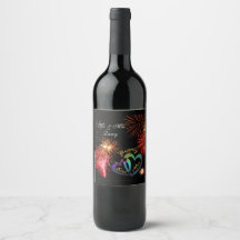 Editable - Happily Ever After with Fireworks