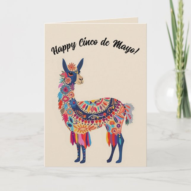 Editable Happy Cinco de Mayo Card (Front)