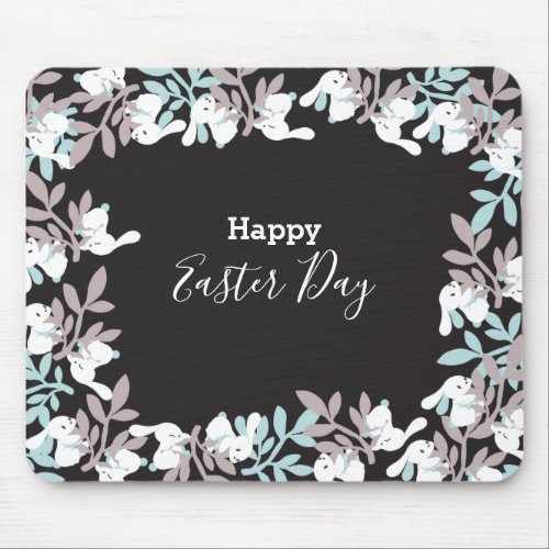 Editable Happy Easter Design Mouse Pad