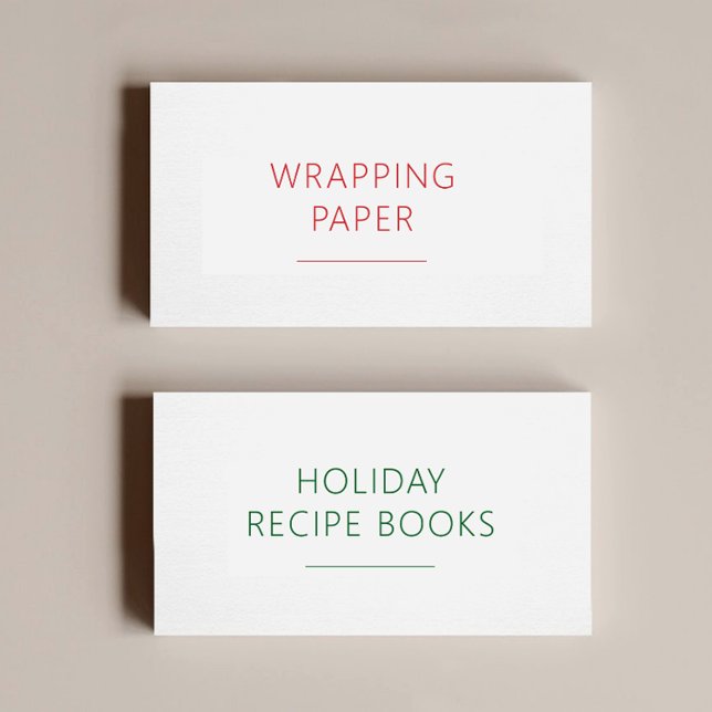 Editable Holiday Organization 3.5x2 Inch Label Set (Creator Uploaded)