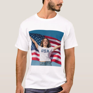 Editable image T Shirt with Personalized Art image