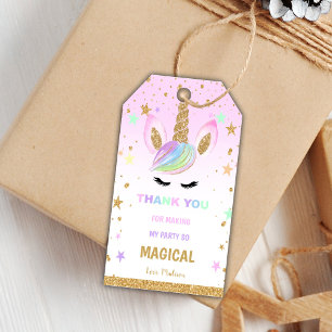 Editable Magical Party Favor Labels