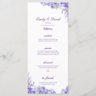 Editable Menu, Wedding Menu, Baby Shower, Bridal Menu