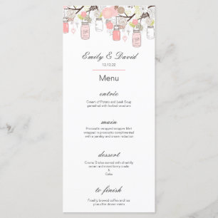 Editable Menu, Wedding Menu, Baby Shower, Bridal Menu