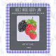 Editable Mixed Berry Square Sticker | Zazzle
