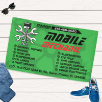 Editable Mobile Mechanic Auto Repair Custom