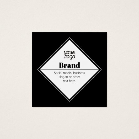 Editable Modern Text Design & Your Logo (Front)