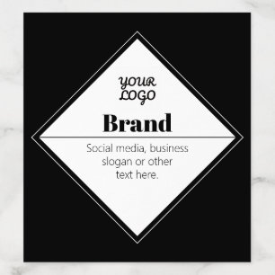 Editable Modern Text Design & Your Logo Envelope Liner