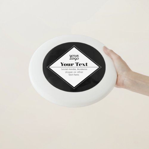 Editable Modern Text Design & Your Logo Wham-O Frisbee