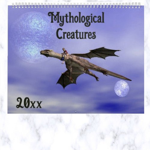 Editable Mythological Creatures Calendar