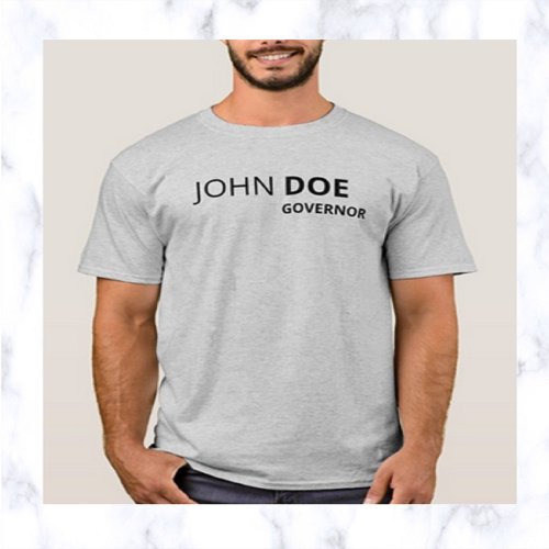 Editable Name and Position  T_Shirt