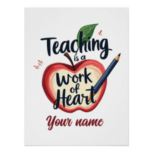 Editable Name Teacher Appreciation Poster