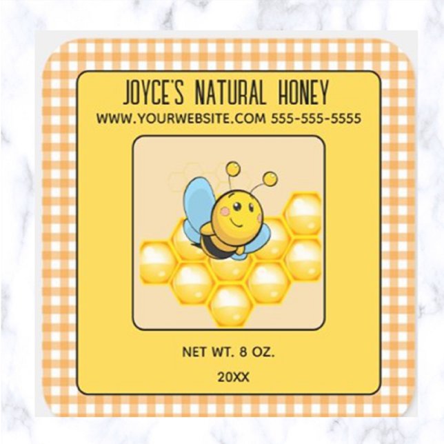 Editable Natural Honey Sticker (Creator Uploaded)