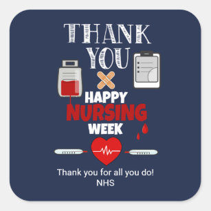 Thank You Nurses - Nurse Appreciation Week Water Bottle Sticker Labels -  Set Of 20 : Target