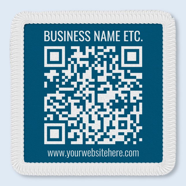 Editable Ocean Blue QR code  Patch (Creator Uploaded)
