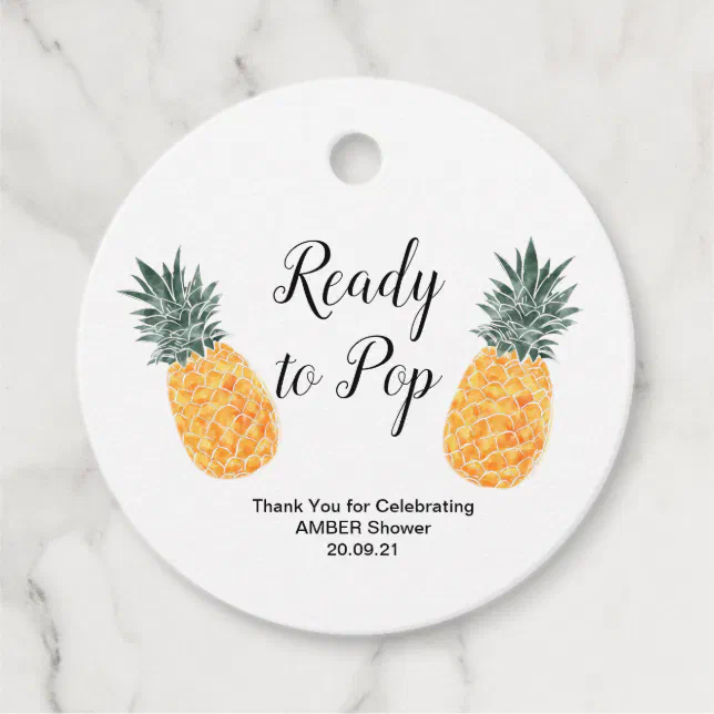 Baby shower pineapple theme top