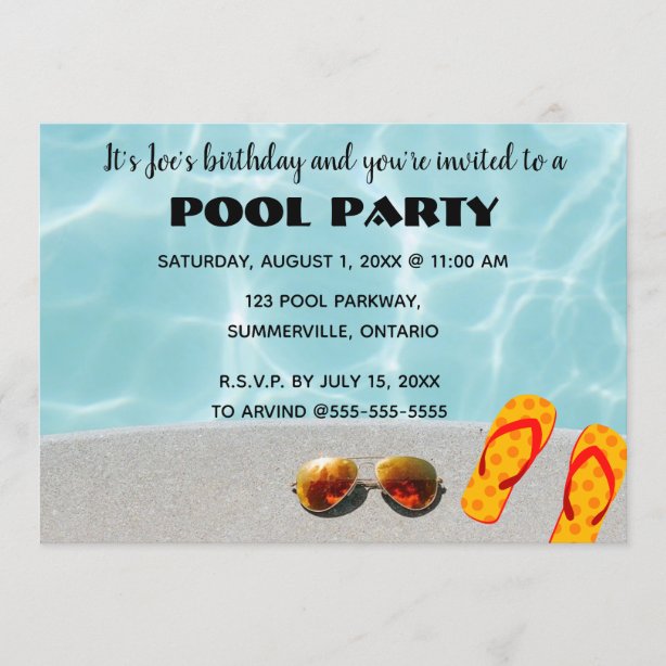 Personalized Poolside Gifts on Zazzle