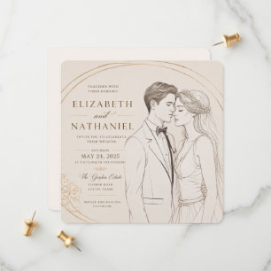 Editable Printable Wedding Card