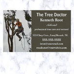 Editable Professional Arborist Business Card at Zazzle