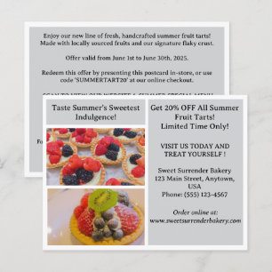 Editable Promotional and Discount Offers Business  Postcard
