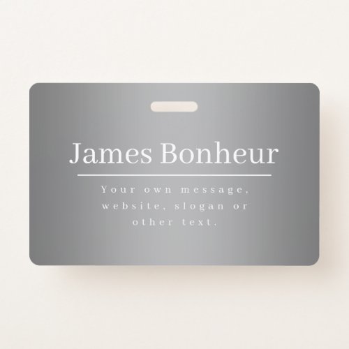 Editable Promotional Template for Business etc Badge