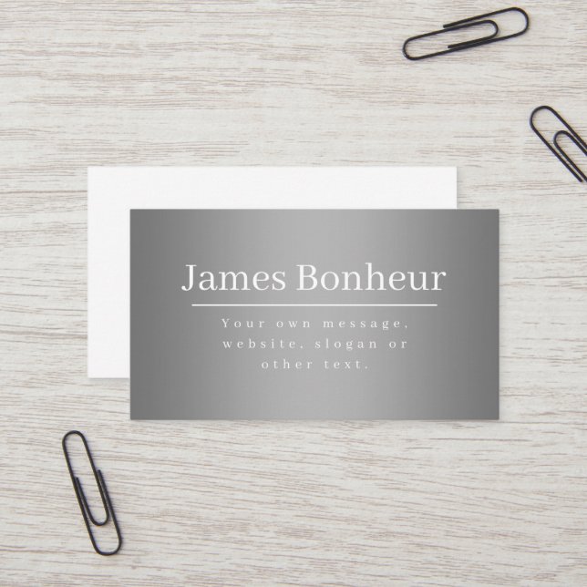 Editable Promotional Template for Business etc. Card (Front/Back In Situ)