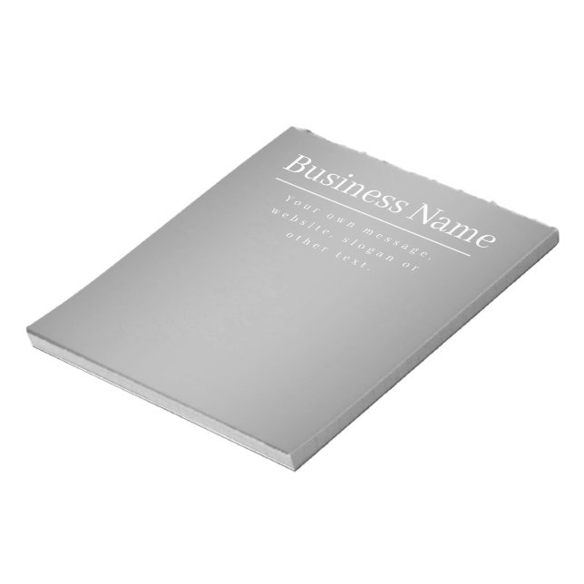 Editable Promotional Template for Business etc. Notepad (Rotated)