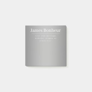 Editable Promotional Template for Business etc. Post-it Notes