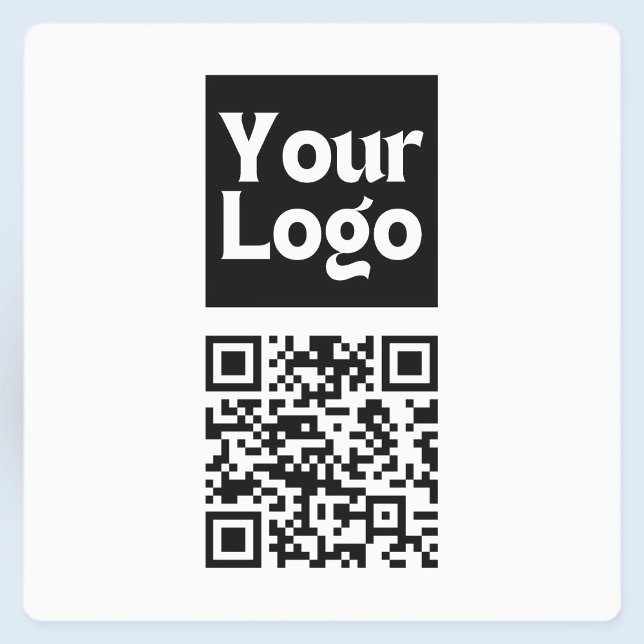 Editable QR code & Your Business Logo or Image Labels (Creator Uploaded)