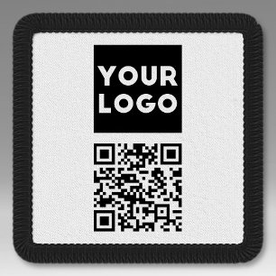 Editable QR code & Your Business Logo or Image Patch