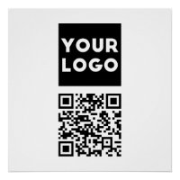 Editable QR code & Your Business Logo or Image