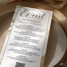 Editable Recognition Event Program