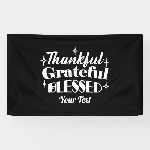 Editable Sparkling Thanksgiving Quote Design Banner