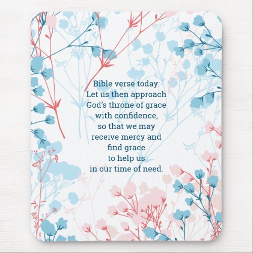 Editable Spring Quote Design Mouse Pad