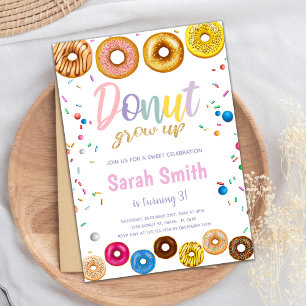 Editable Sweet Sprinkle Party Invite