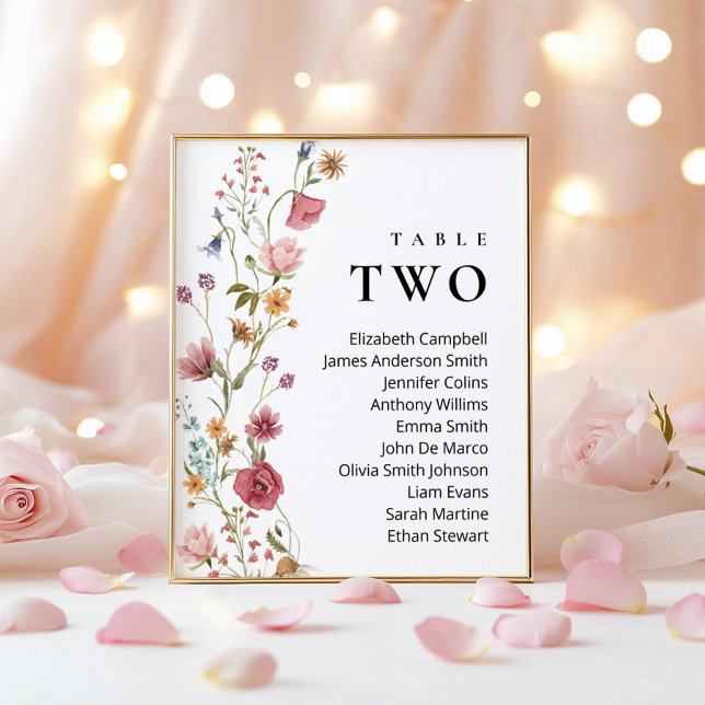 Editable Table Number Two Seating Chart (Creator Uploaded)