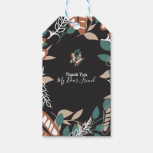 Editable text bread quotes gift tags