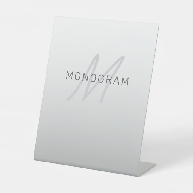 Editable Text for Business, Greeting or Name Pedestal Sign (Front)