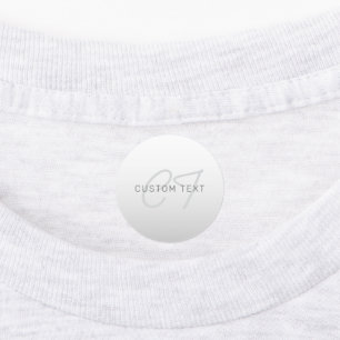 Editable Text for Name Business Greeting Iron-on Labels