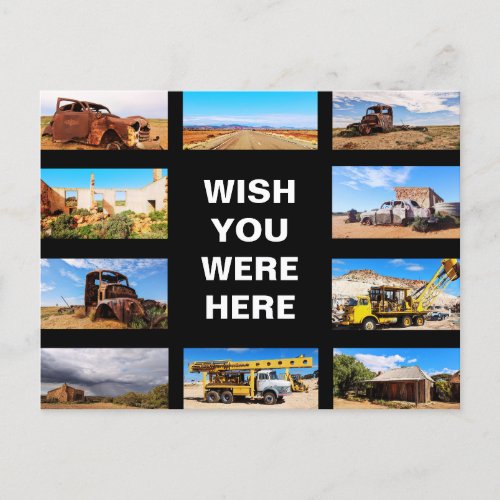 Editable text _ Outback Australia multi_photo Postcard