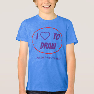 Editable Typography Tri-Blend Shirt