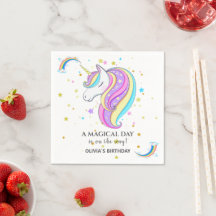 Editable Unicorn Birthday Party