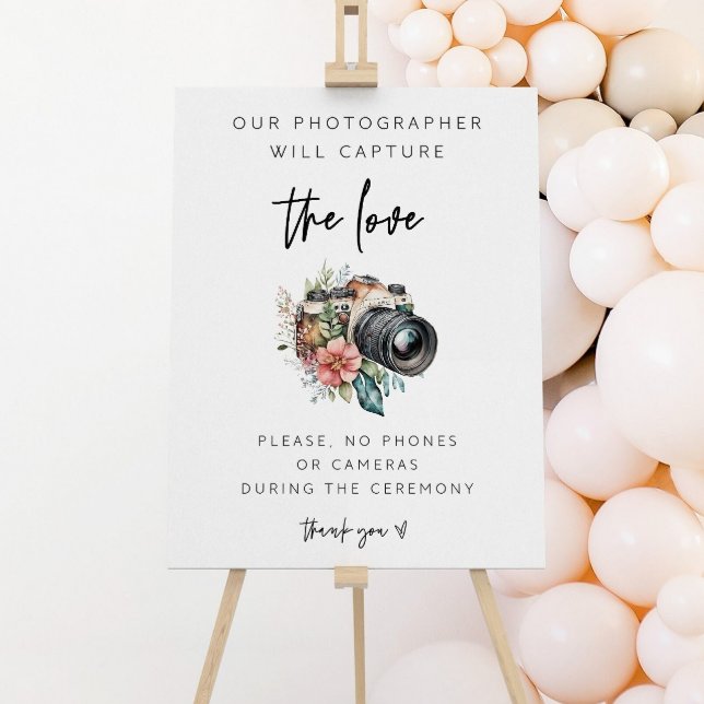 Editable Unplugged Wedding Ceremony Sign Unplugged (Creator Uploaded)